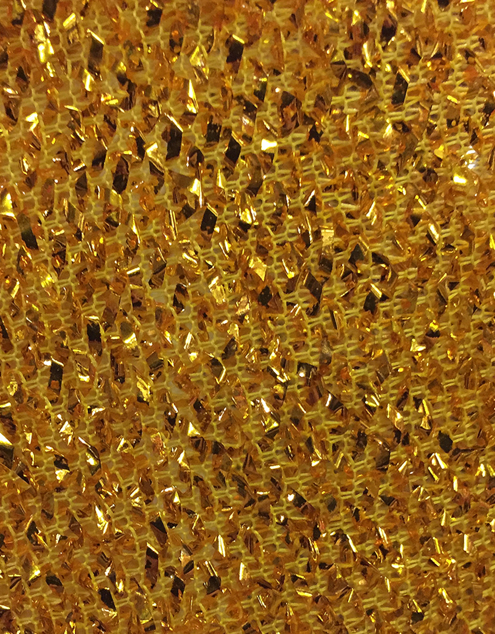 Gold Fabric Shimmering Bow LG 13x18
