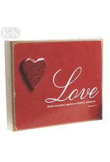 K&K Interiors Valentine's Decor Love Brick Sign