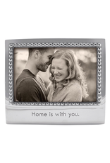 Mariposa Engraved 4x6 Photo Picture Frame Home Is With You