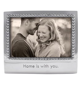 Mariposa Engraved 4x6 Photo Picture Frame Home Is With You