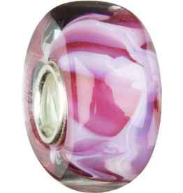 Chamilia Charm Murano Glass Bead OB-101 Fuschia Dream