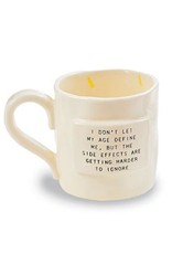 Mud Pie Birthday Mug In Gift Bag I Dont Let My Age Define Me But The