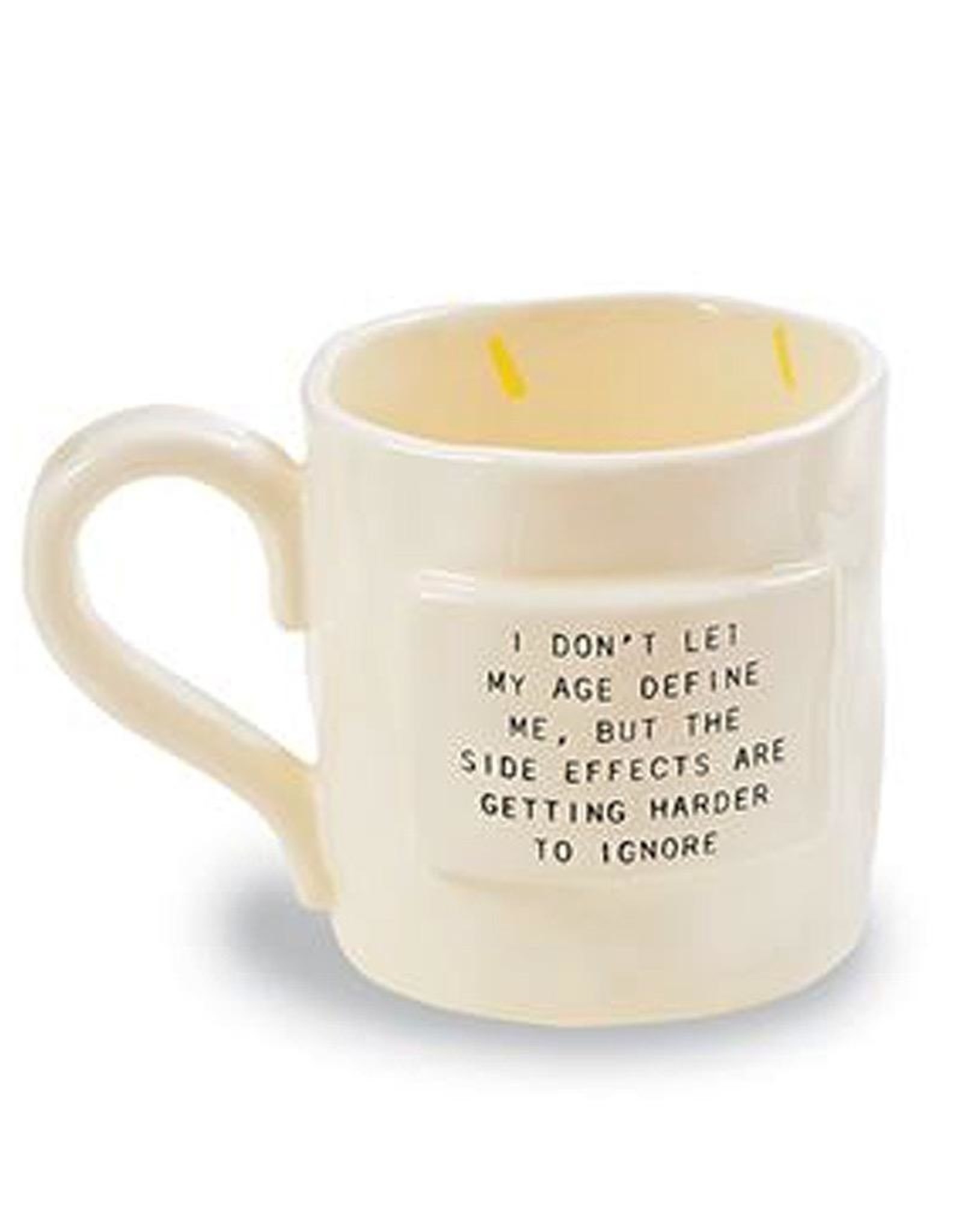 Mud Pie Birthday Mug In Gift Bag I Dont Let My Age Define Me But The