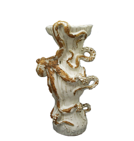 Octopus Candlestick 13 Inch