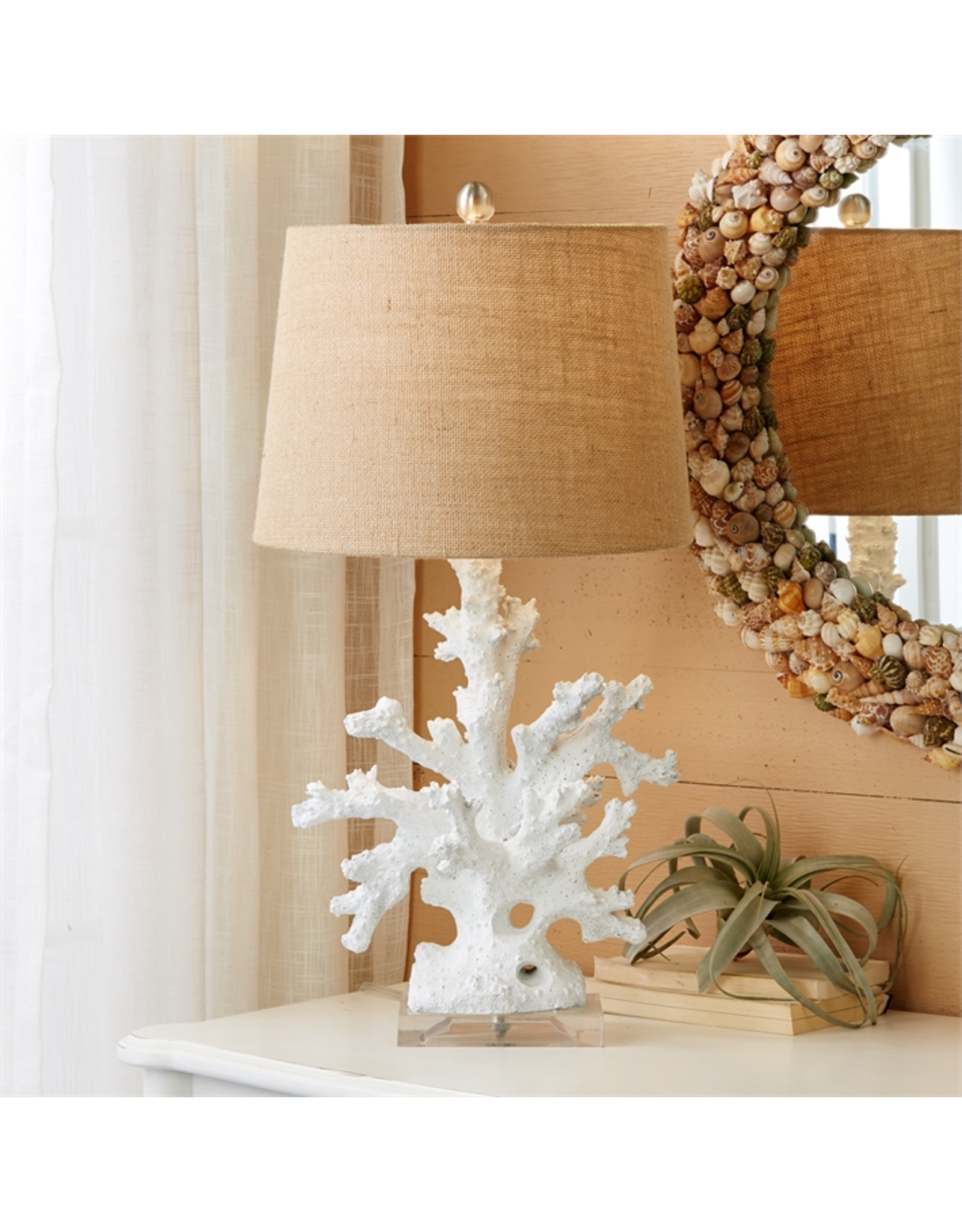 coral bedside lamp