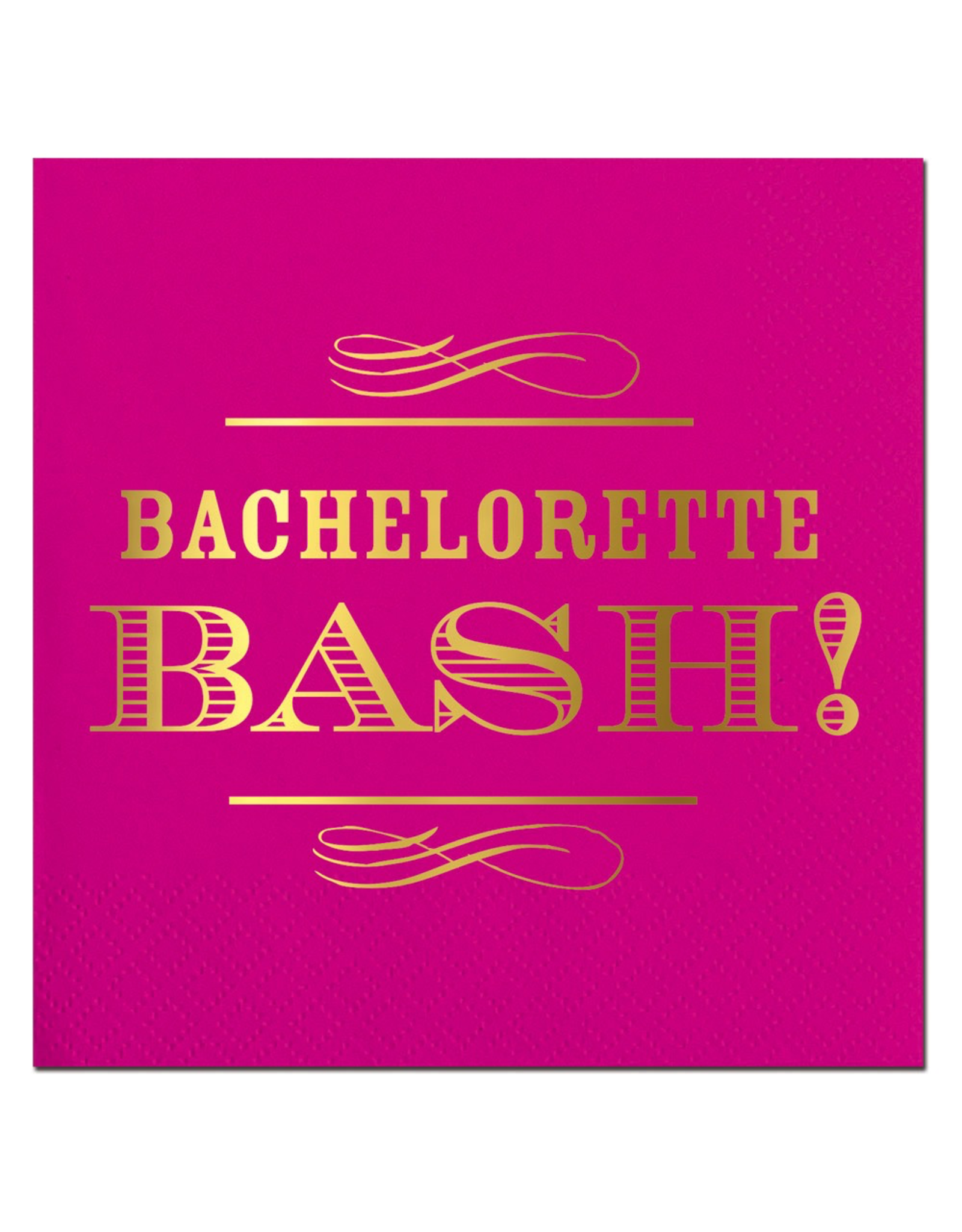 Slant Bachelorette Bash Party Cocktail Napkins 20ct