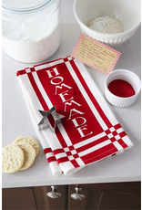 Mud Pie Flour Sack Kitchen Towel Set w Cookie Cutter and Recipe Card