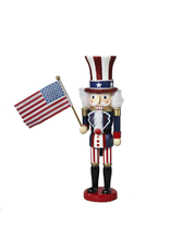 Kurt Adler Uncle Sam Nutcracker Patriotic 15 Inch Hollywood Nutcracker