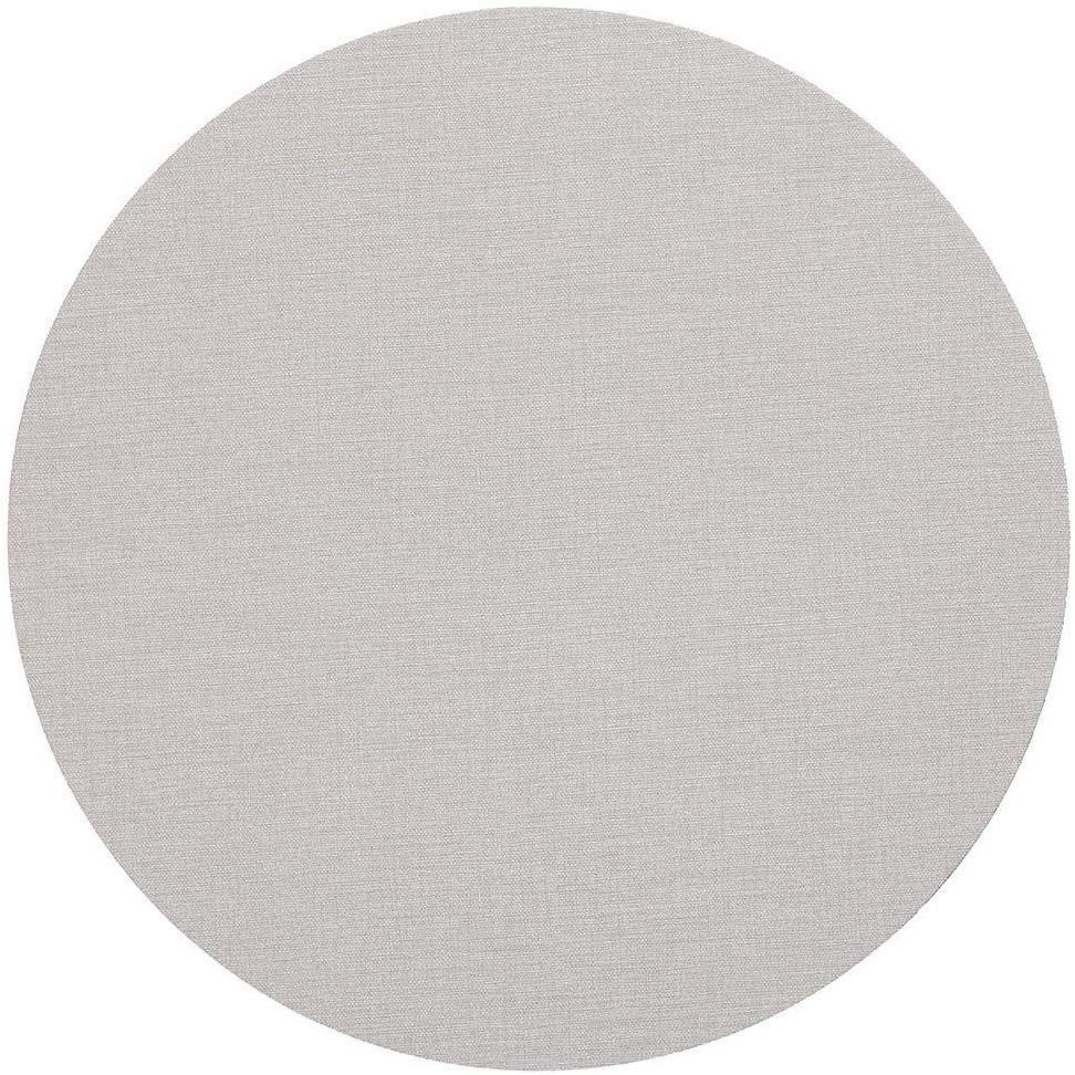 Caspari Classic Canvas Round Felt Backed Placemat Linen Digs N Gifts