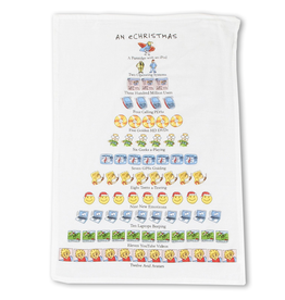 Peking Handicraft An eChristmas 12 Days of Christmas Kitchen Towel