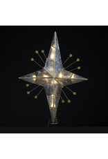 Kurt Adler Christmas Big Bethlehem Star w Small Glittered Rays 10 Light