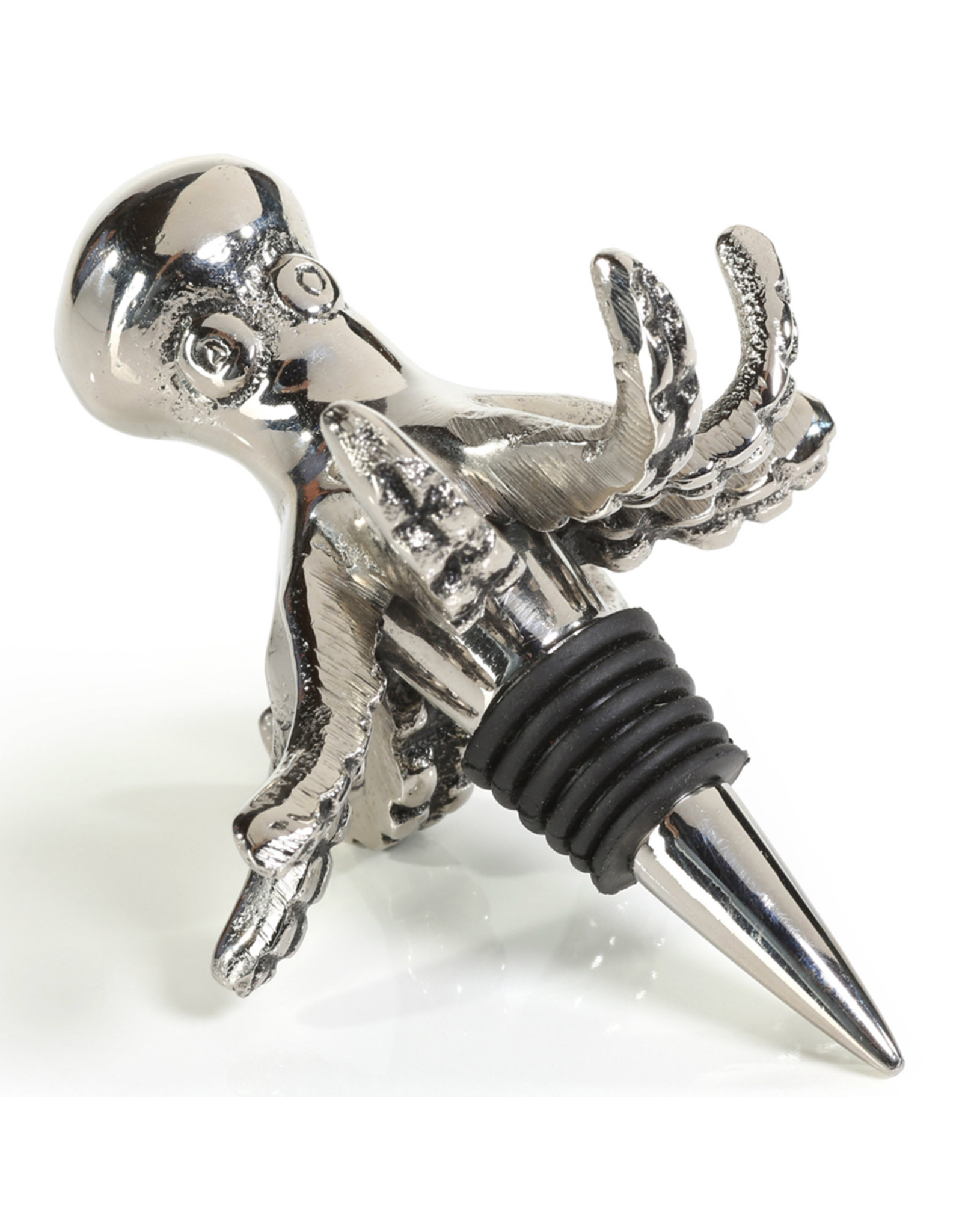 Zodax Octopus Bottle Stopper Wine Barware Gifts Digs N Gifts