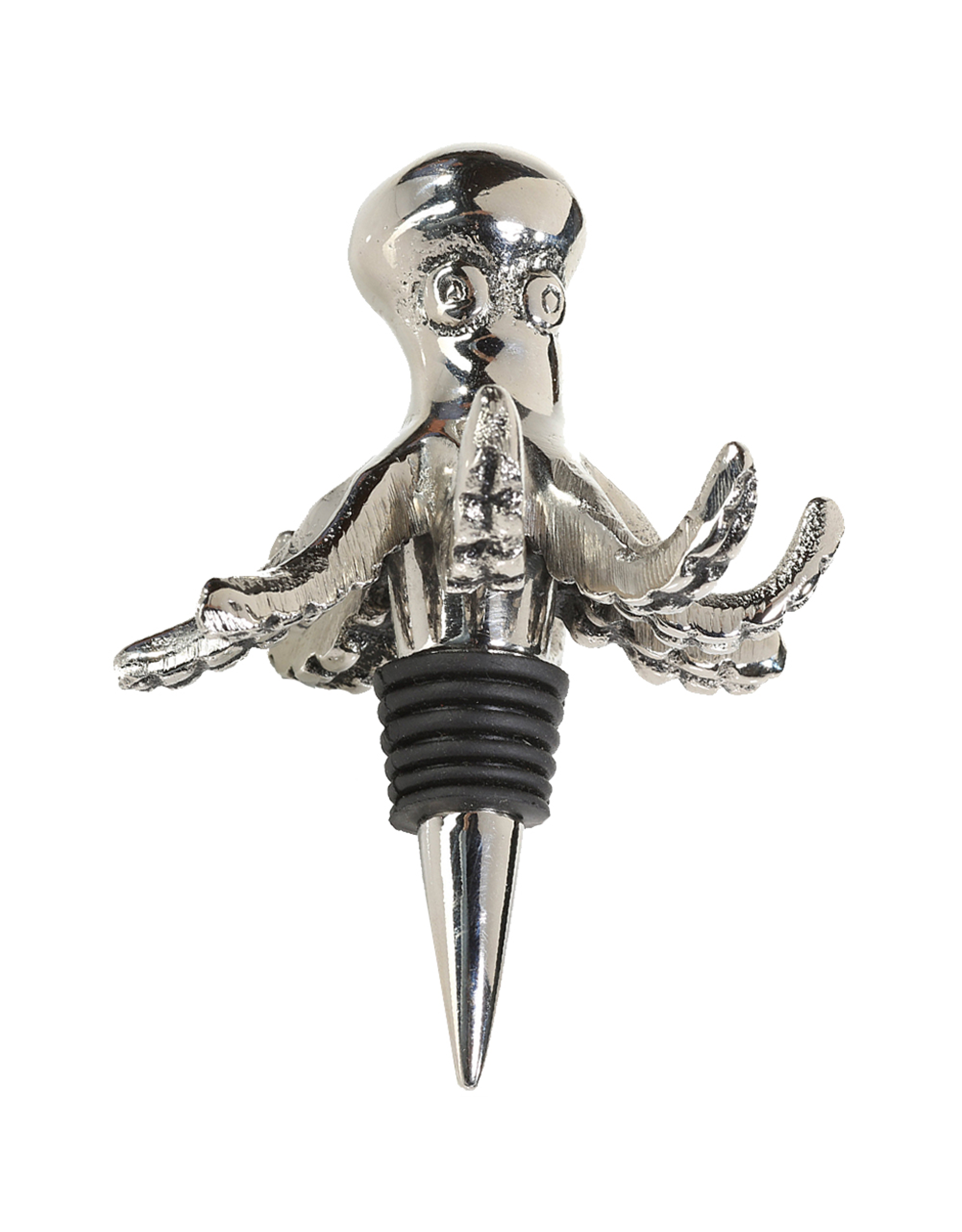 Zodax Octopus Bottle Stopper Wine Barware Gifts - Digs N Gifts