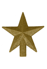 Kurt Adler Mini Christmas Star Tree Topper 4 Inch Gold Petite Treasures