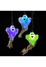 Kurt Adler Halloween Lights Set 10L Color Changing Ghost Lights