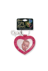 DMM Gifts Key Chains Heart Photo Holder Keychain