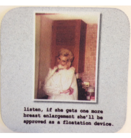 MikWright Greeting Cards Cotton Coaster | Floatation Device