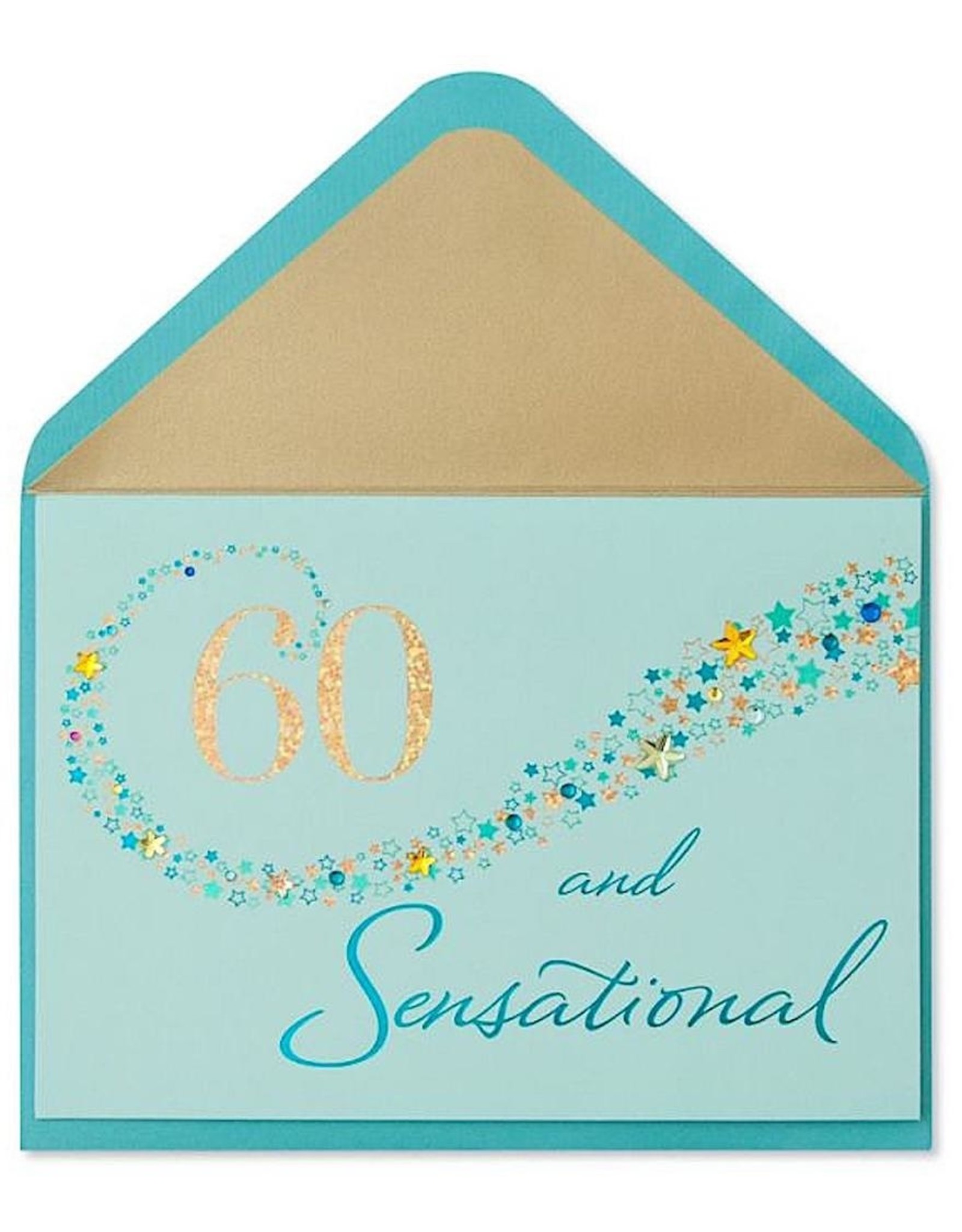 PAPYRUS® Birthday Cards 60 And Sensational Wave Of Stars
