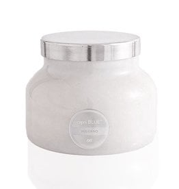 capri BLUE Volcano Candle White Signature Jar 19 Oz