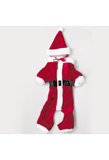 Kurt Adler Pet Custome Dog Santa Suit Set Sm C1792S