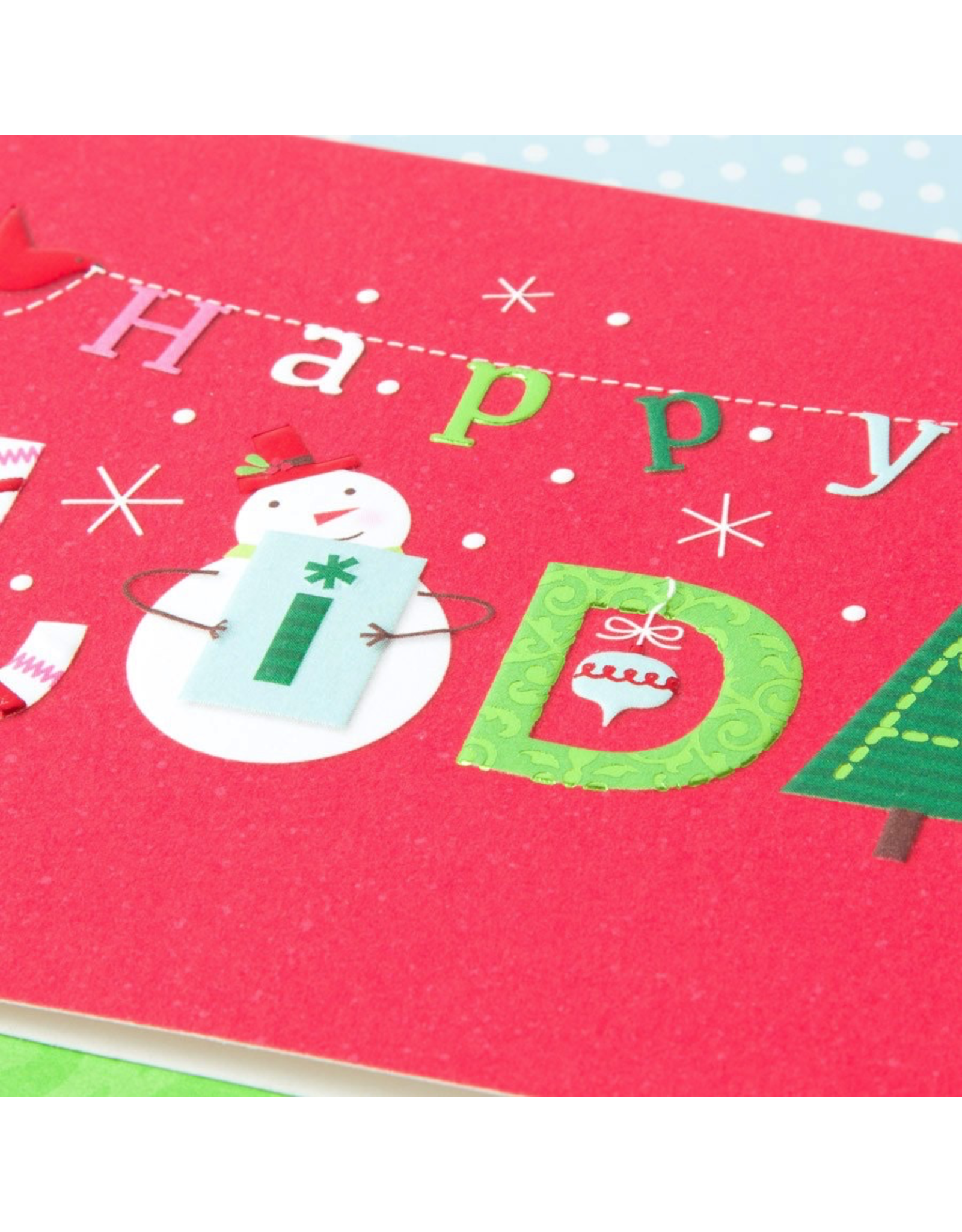 PAPYRUS® Boxed Christmas Cards Happy Holidays Lettering 16pk