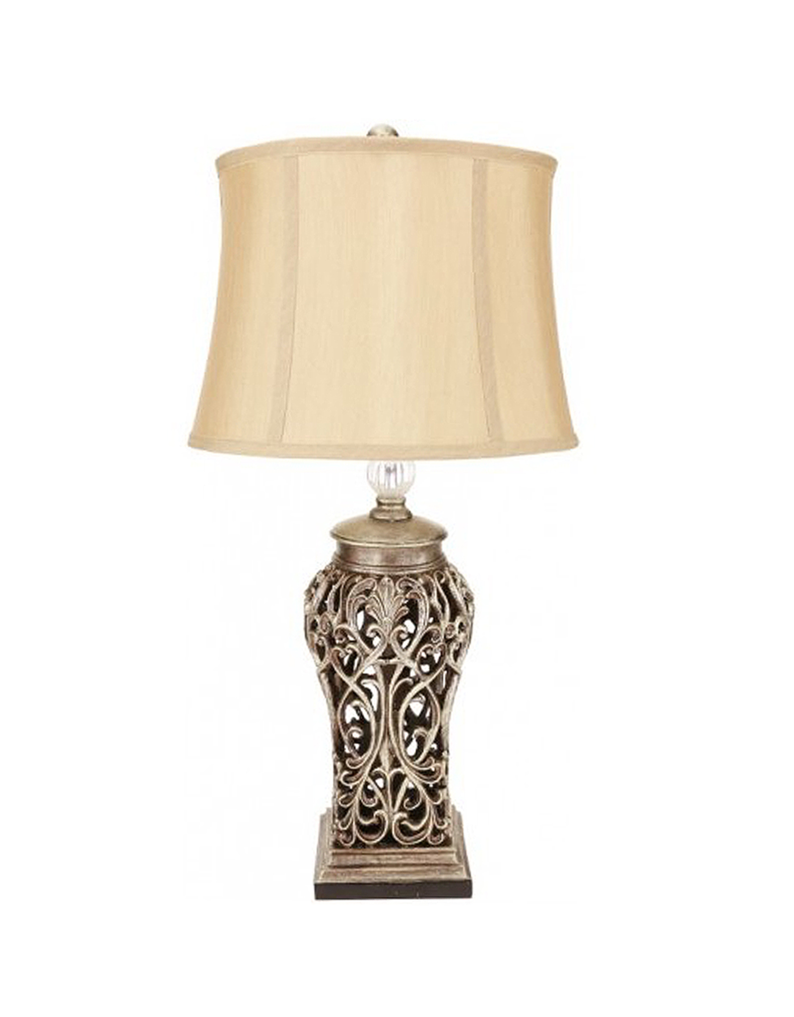 Mark Roberts Home Decor Filigree Table Lamp 28.5H