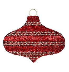 Red Gold Kismet Ornament 12 inch