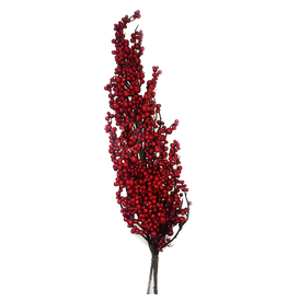 Darice Christmas Florals 28 inch Red  Berry Teardrop Spray