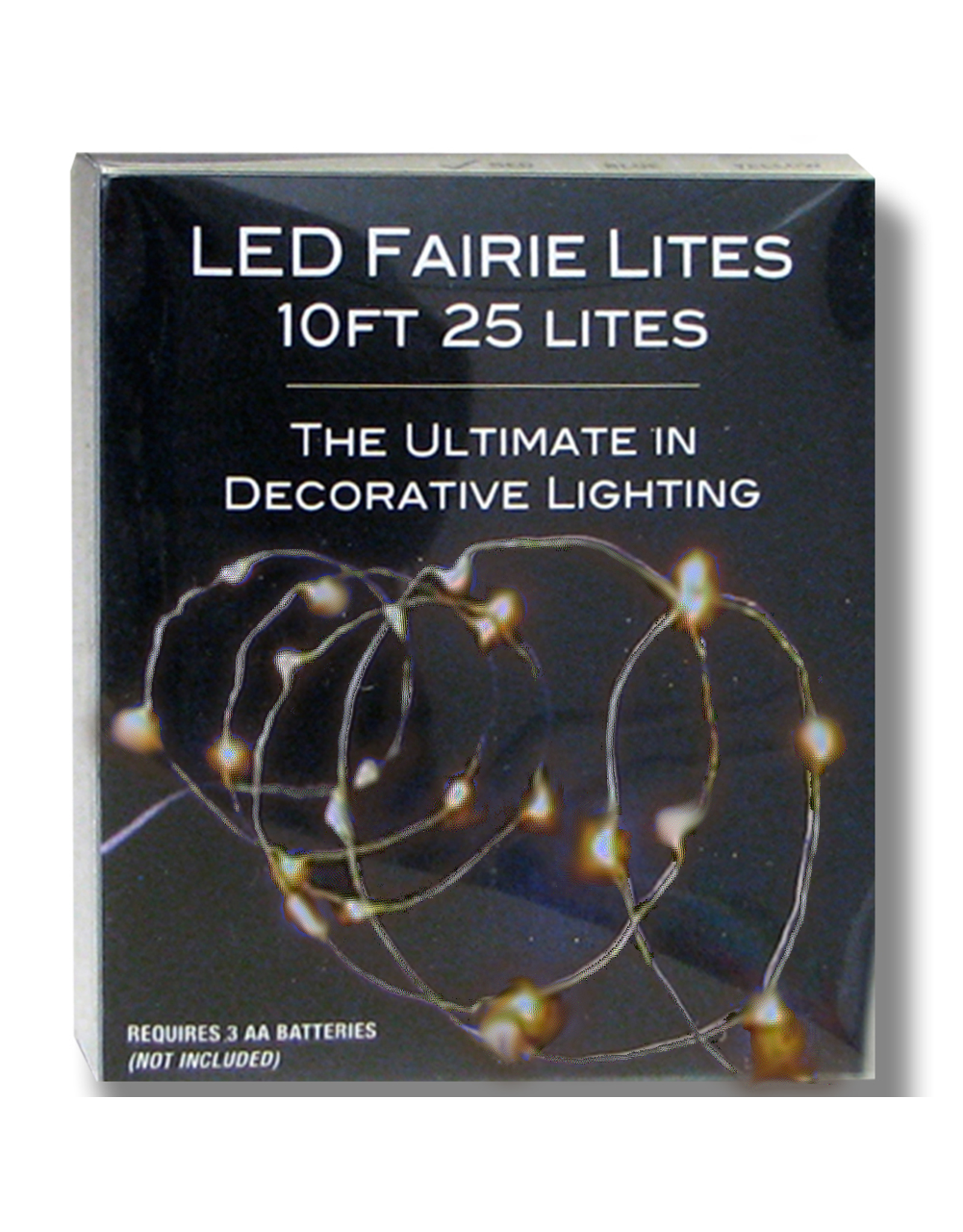 Kurt Adler Christmas LED Warm White Fairy String Lights