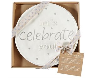 Mud pie let's deals celebrate cake stand