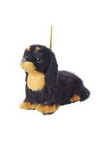 Kurt Adler Christmas Ornament Plush Dog Dachshund 4 inch