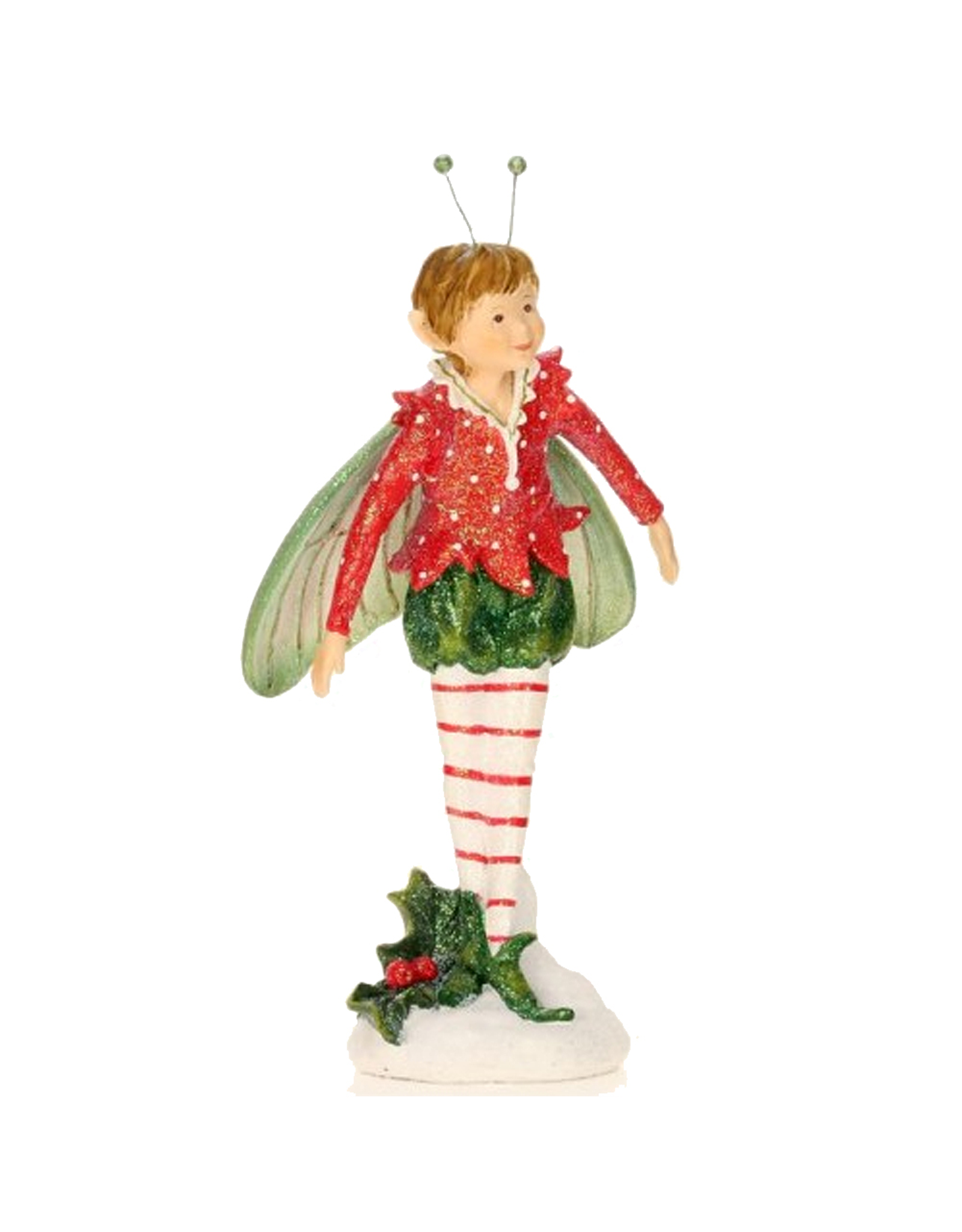 Mary Engelbreit Christmas Garden Elf Boy Figurine 10 inch