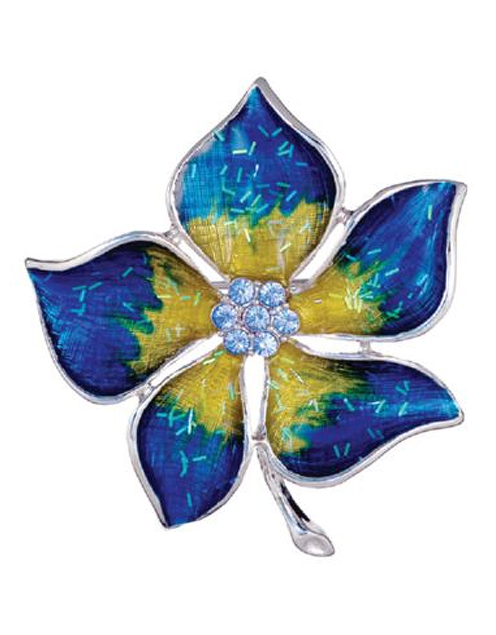 Annaleece Brooch Lapel Pin Lavish Flower