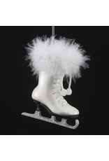 Kurt Adler Noble Gems Glass Ice Skate Ornament