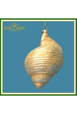 Kurt Adler Glass Shell Ornament -C