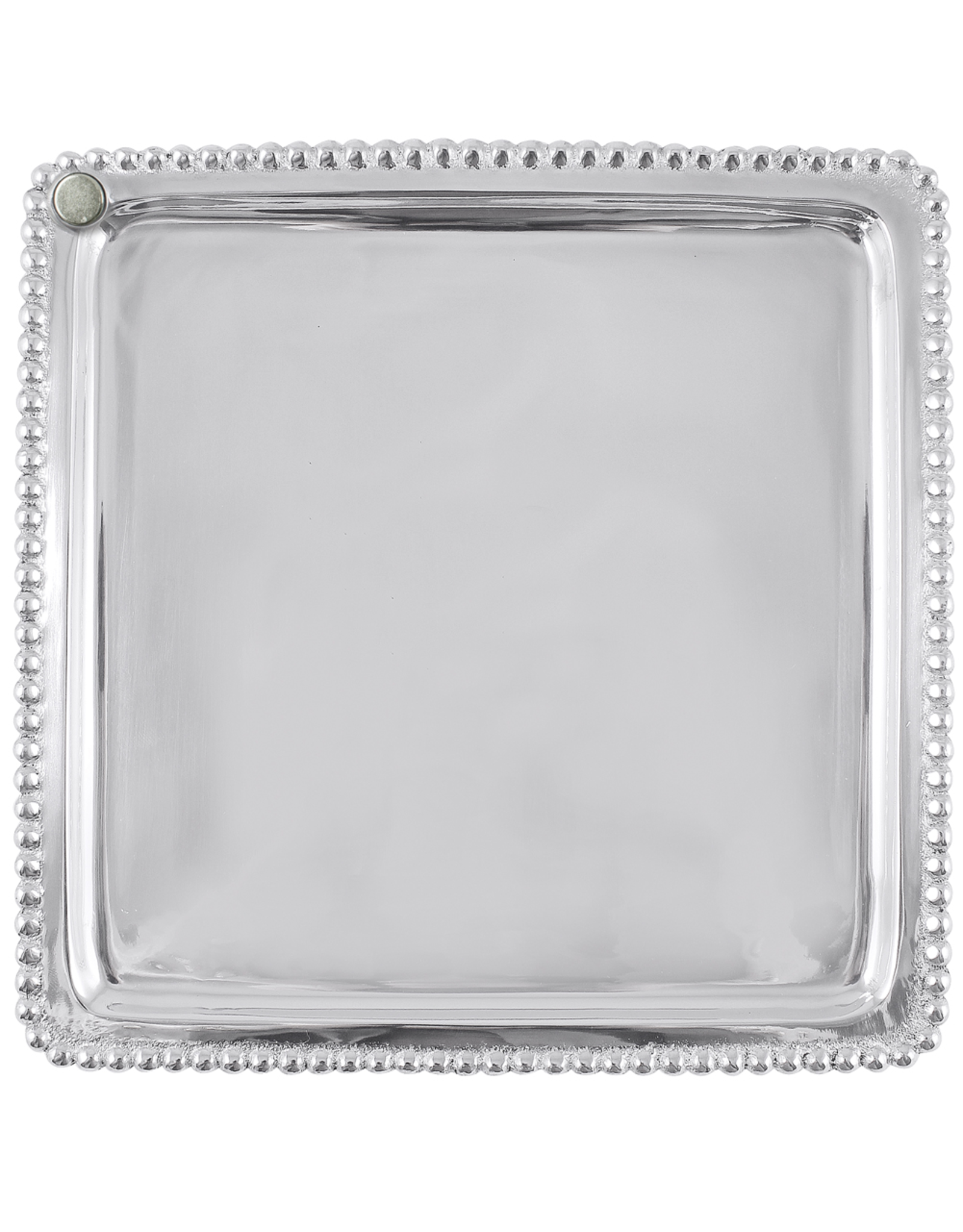 Mariposa Charms Collection 5538 Charms Small Beaded Square Plate