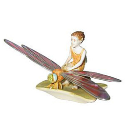 Isle Of Gramarye The Messenger Boy Fairy Riding Dragonfly
