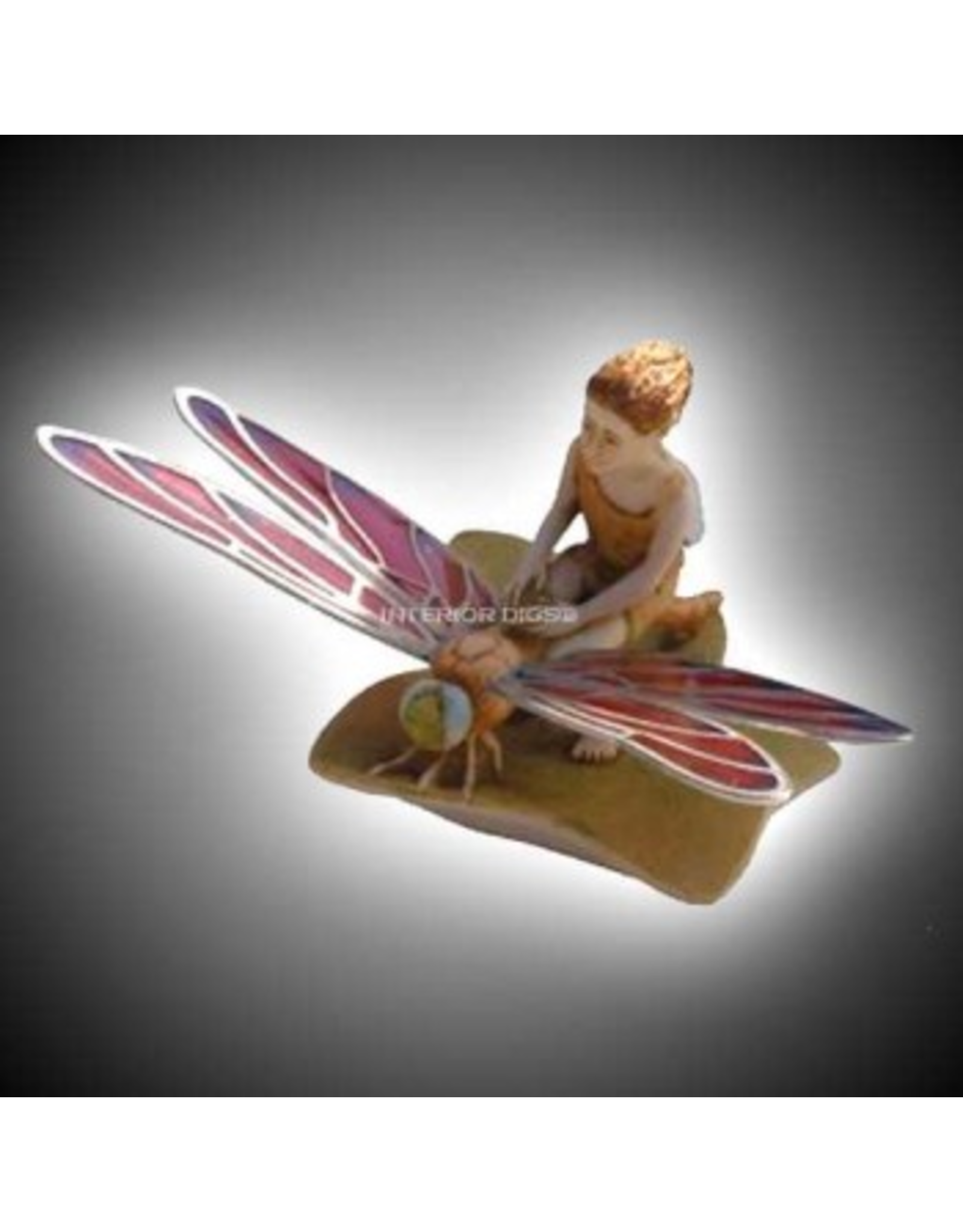 Isle Of Gramarye The Messenger Boy Fairy Riding Dragonfly