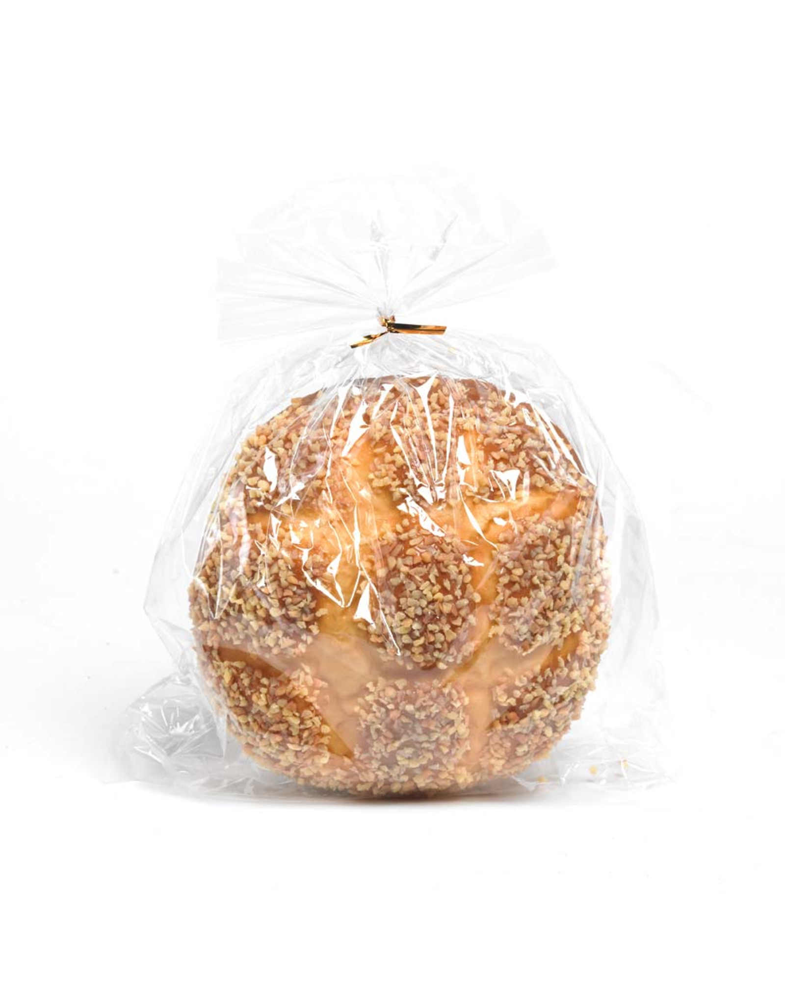 K&K Interiors Fake Display Food Round Nut Top Bread