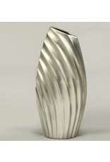 Artmax Silver Contemporary Vase 23 inches
