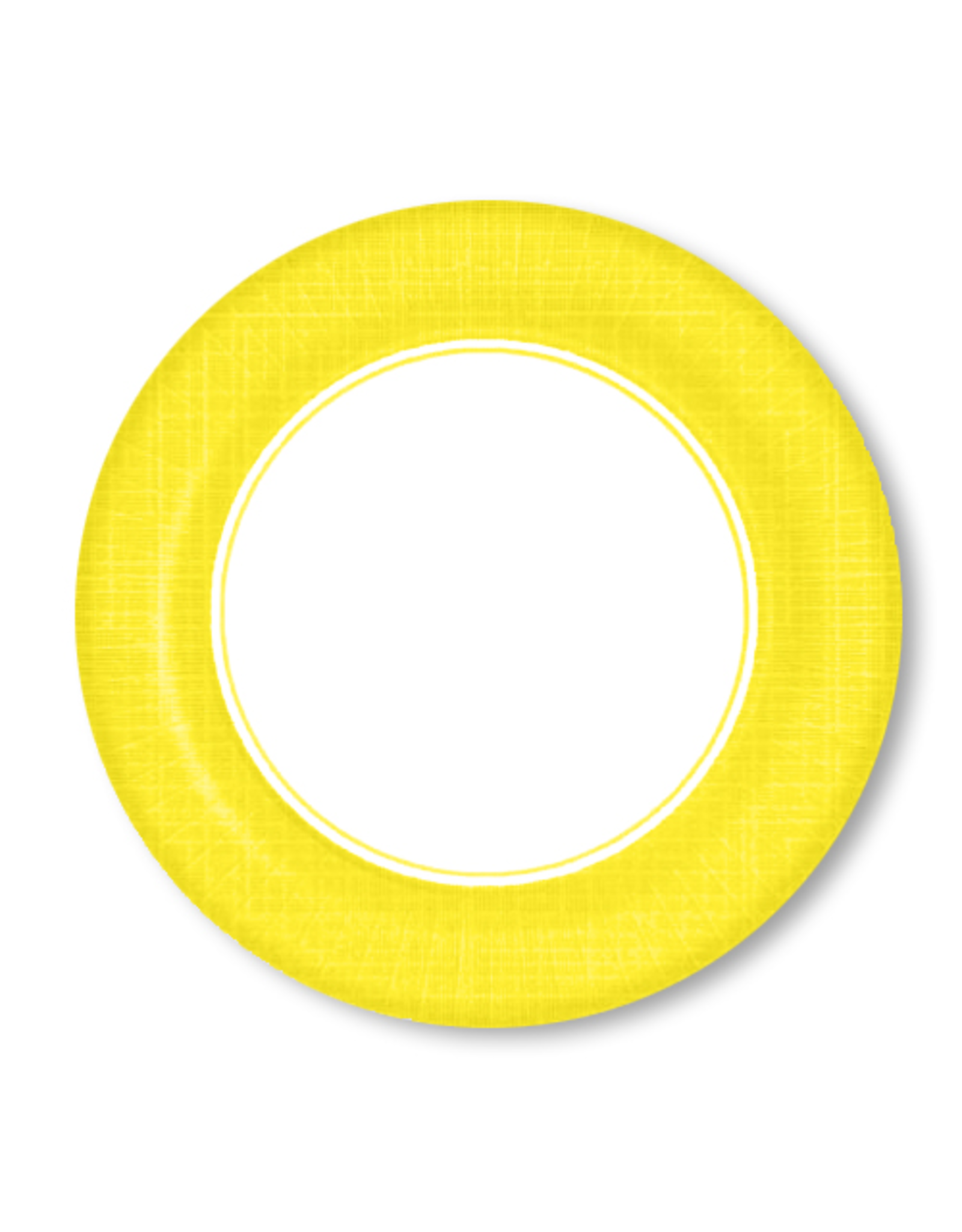 PPD Paper Product Design Paper Plates Mixx Sun Yellow Dinner Plates
