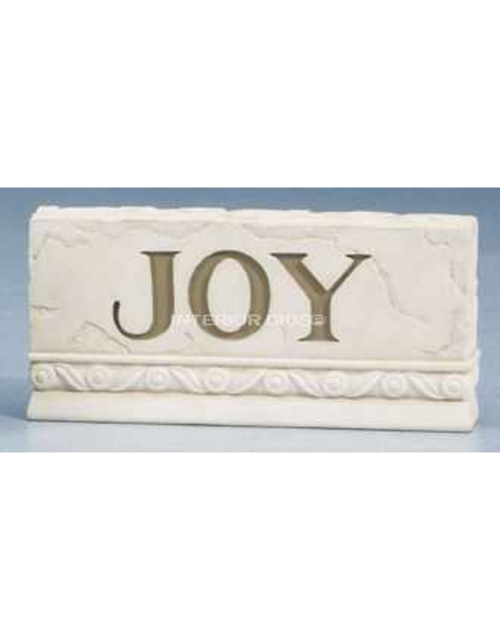 Milestones Joy Wall Plaque Shelf Sitter by Betty Singer