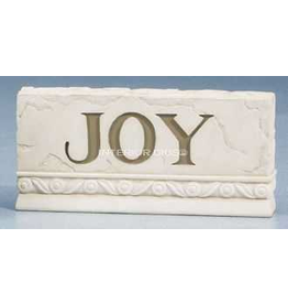 Milestones Joy Wall Plaque Shelf Sitter by Betty Singer