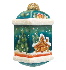 DeBrekht Artistic Studios Little Cottage Small Ornament 4 Inch