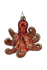 Kurt Adler Glass Octopus Ornament 4 Inch Nobel Gems Ornaments