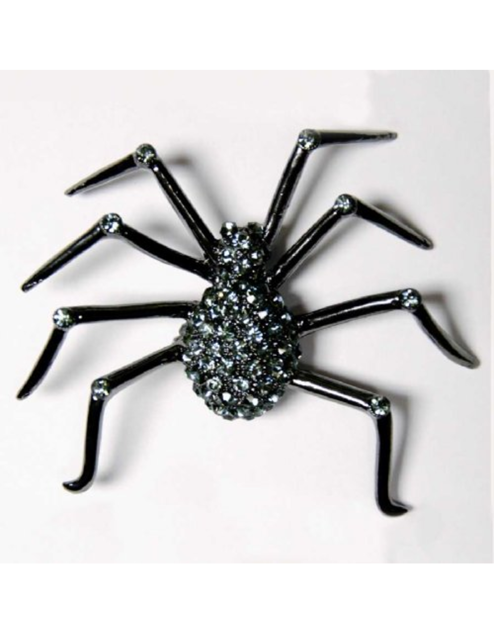 K&K Interiors Black Spider Brooch Jewelry | Brooches