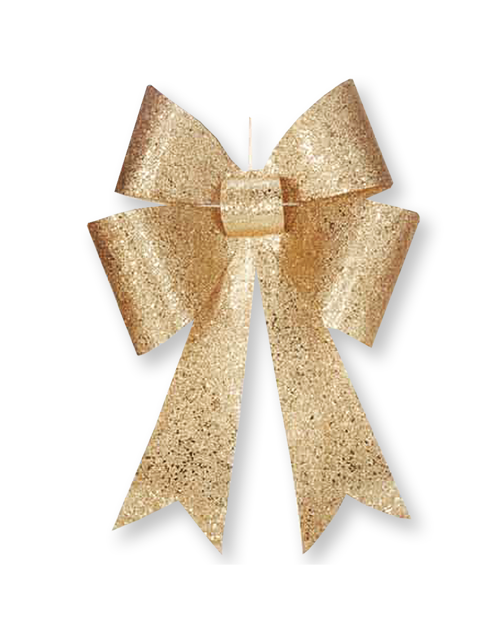 Gold Glittered Bow Large 24 inch