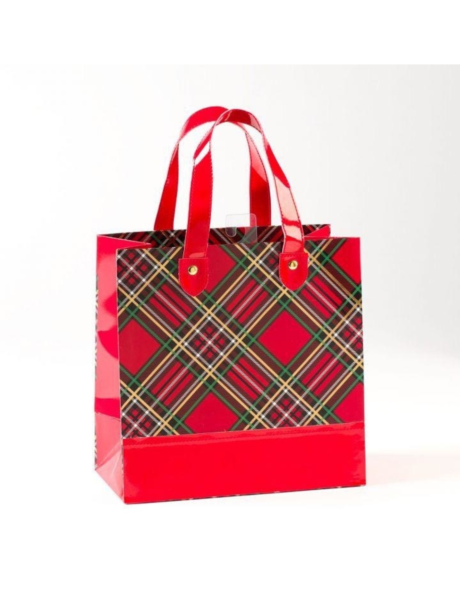 plaid paper goods