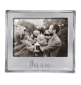 Mariposa Photo Frame Engraved w This Is Us 8x7 Holds 5x7 Photo