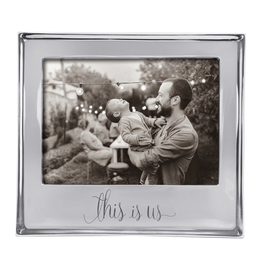 Mariposa Photo Frame Engraved w This Is Us - for 5x7 Photo